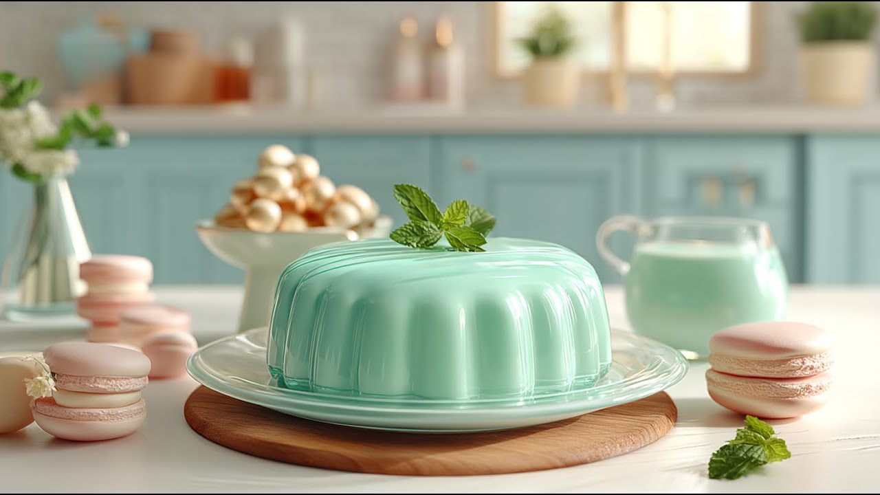 ASMR｜Cutting Glass Cake🍰 音と映像で癒されるかわいいガラスケーキのカット動画