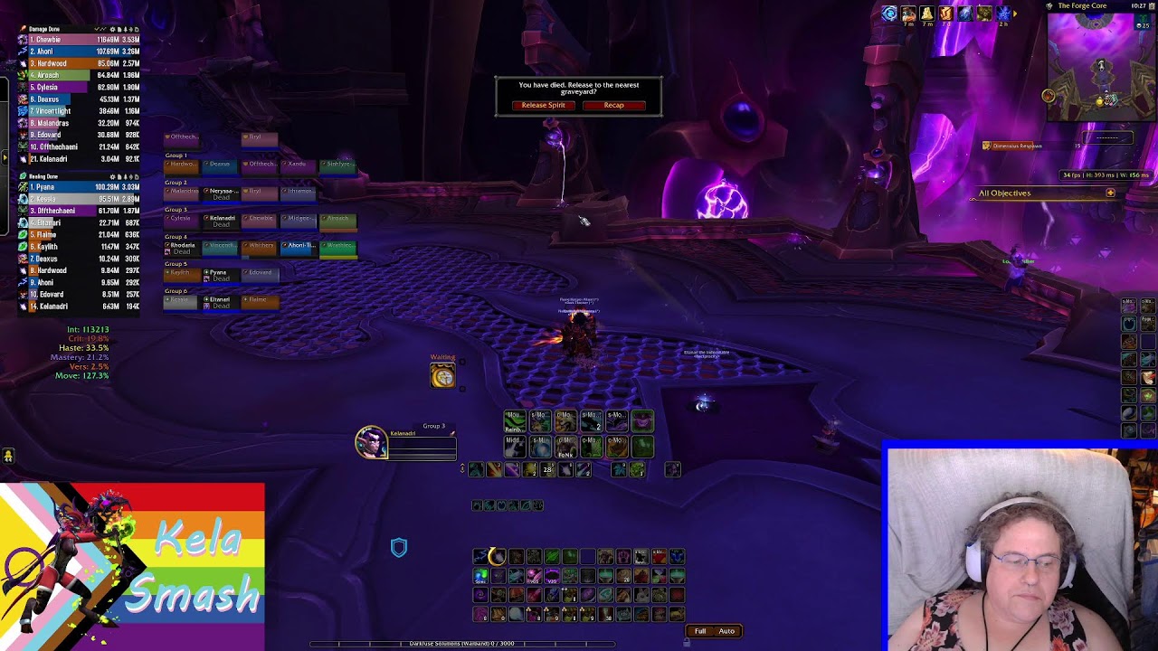 Kela Raiding WoW - Reciprocity Curve Progression - H Dimensius - DINO DINO Edition