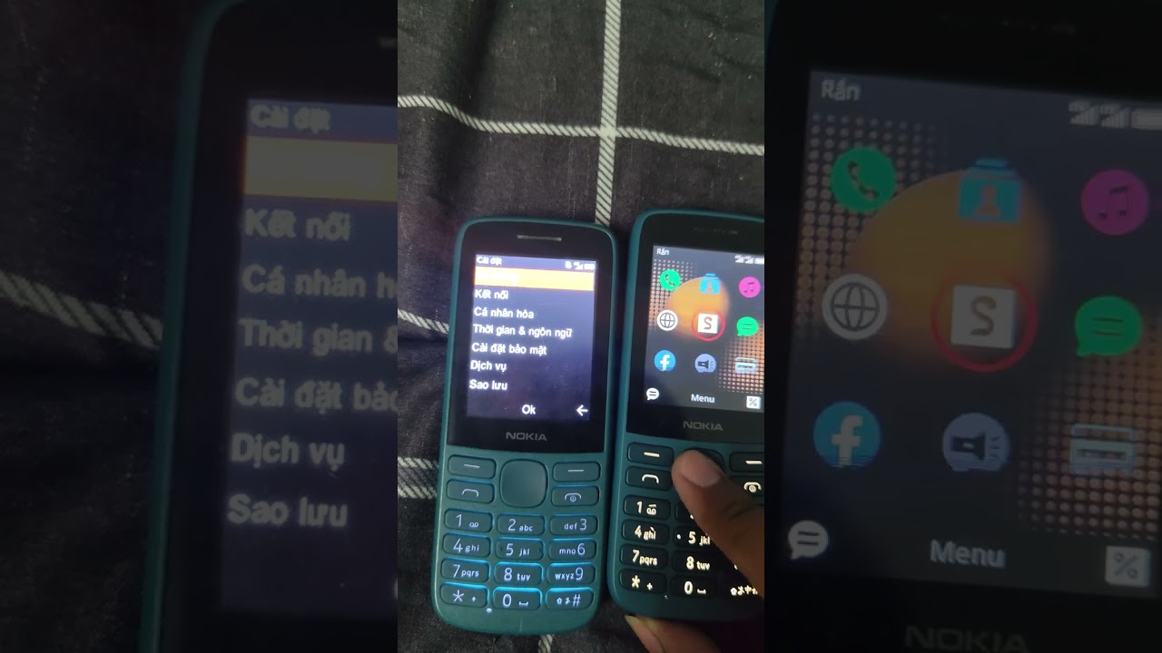 Ph&acirc;n biệt Nokia 215 4G ch&iacute;nh h&atilde;ng HMD v&agrave; h&agrave;ng nh&aacute;i