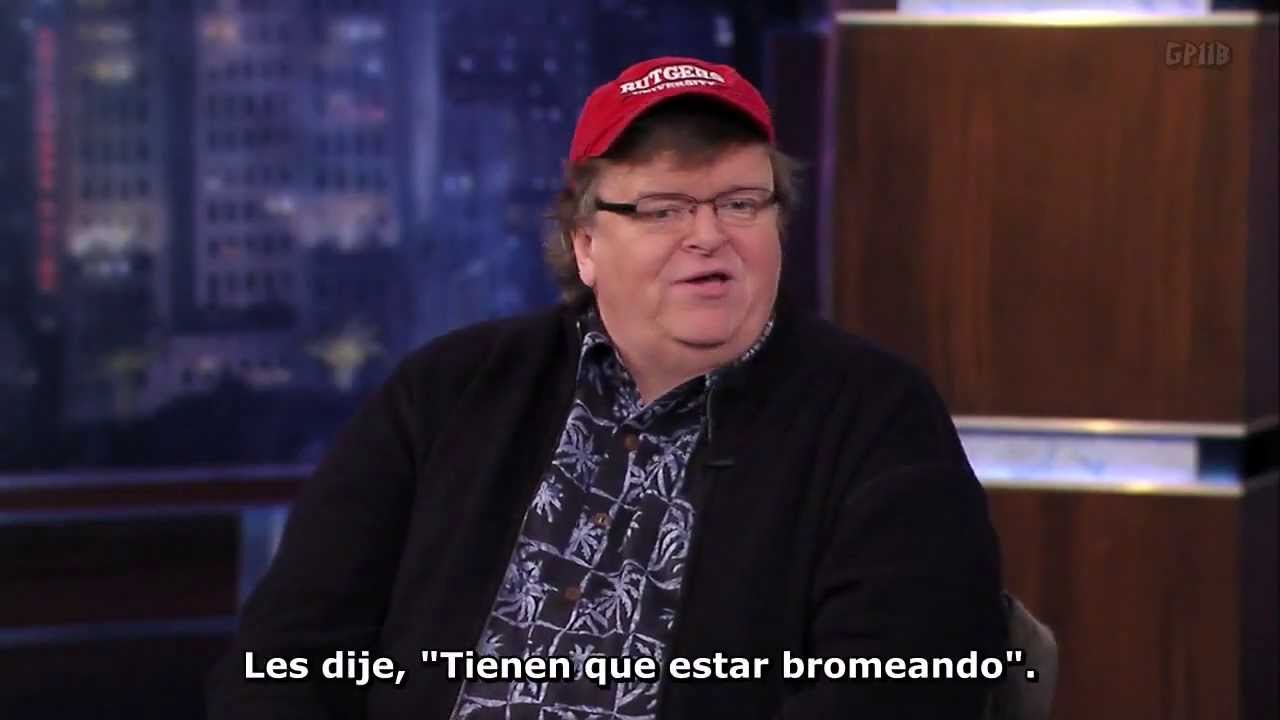 Michael Moore, Hugo Chávez y Nicolás Maduro