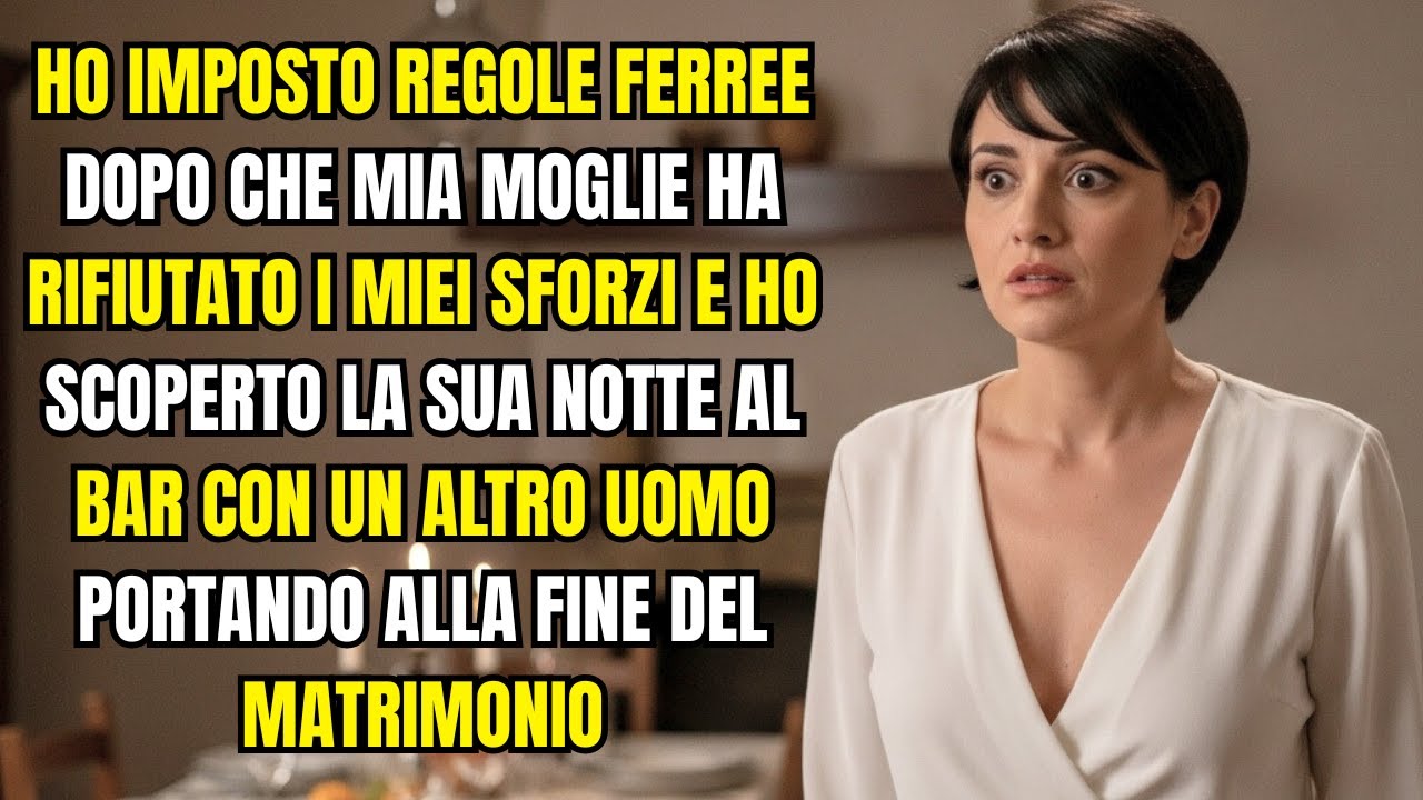 [STORIA VERA] Mia Moglie Mi Ha Trattato come un 