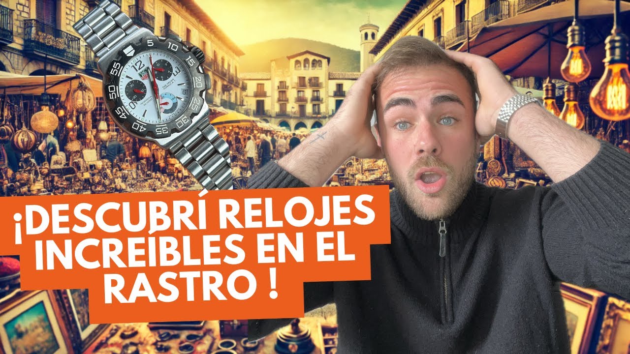 El RASTRO en Madrid esconde RELOJES que valen una FORTUNA 💸 (y yo salí a cazarlos)