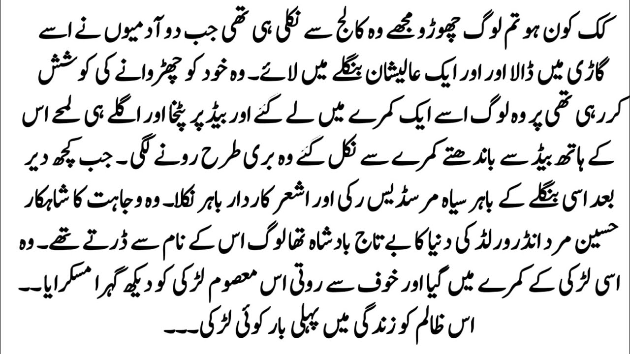 Urdu Novel 