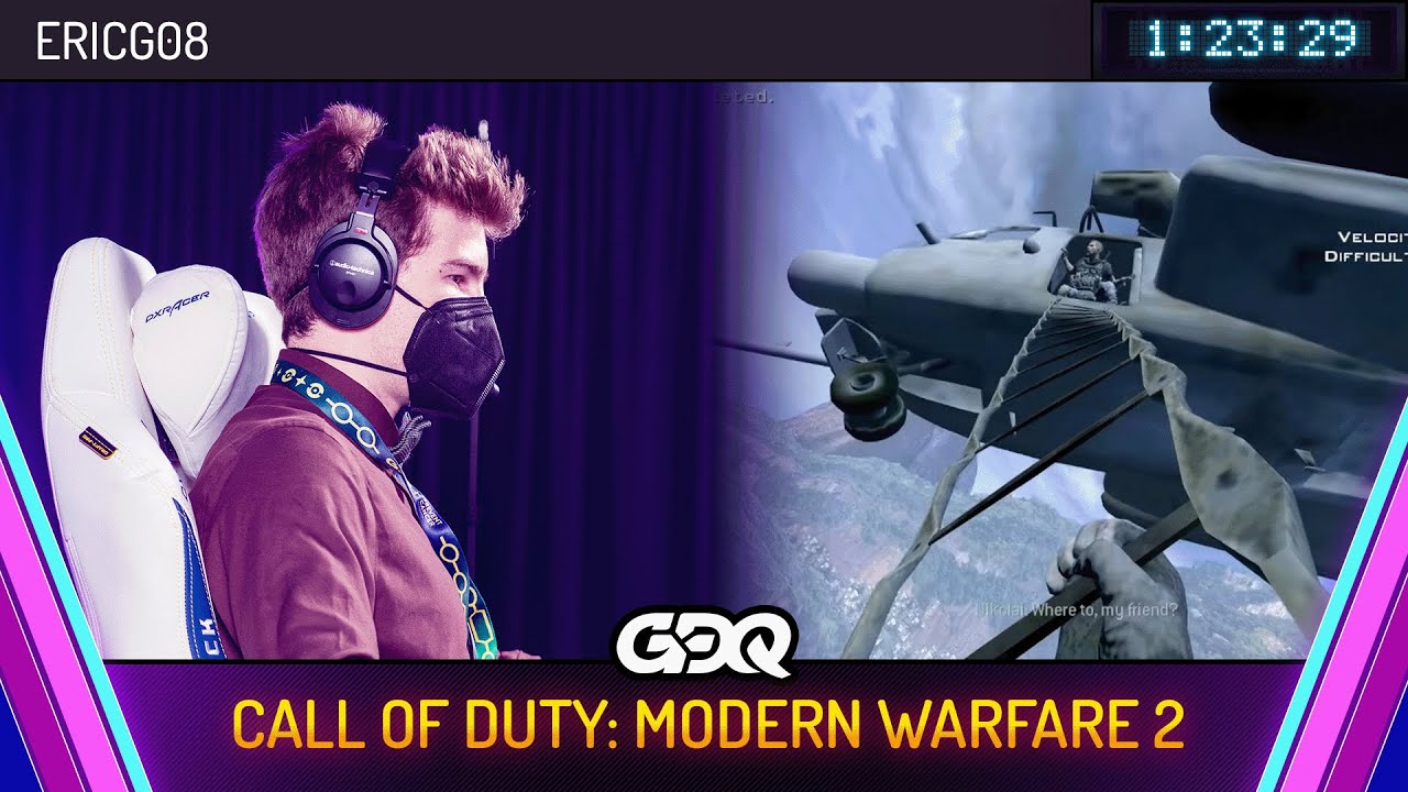 Call of Duty: Modern Warfare 2 by Ericg08 in 1:23:29 - Awesome Games Done Quick 2026