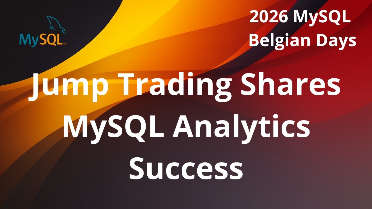 Анализ бинарных логов MySQL: выводы из сделок с использованием Jump Trading