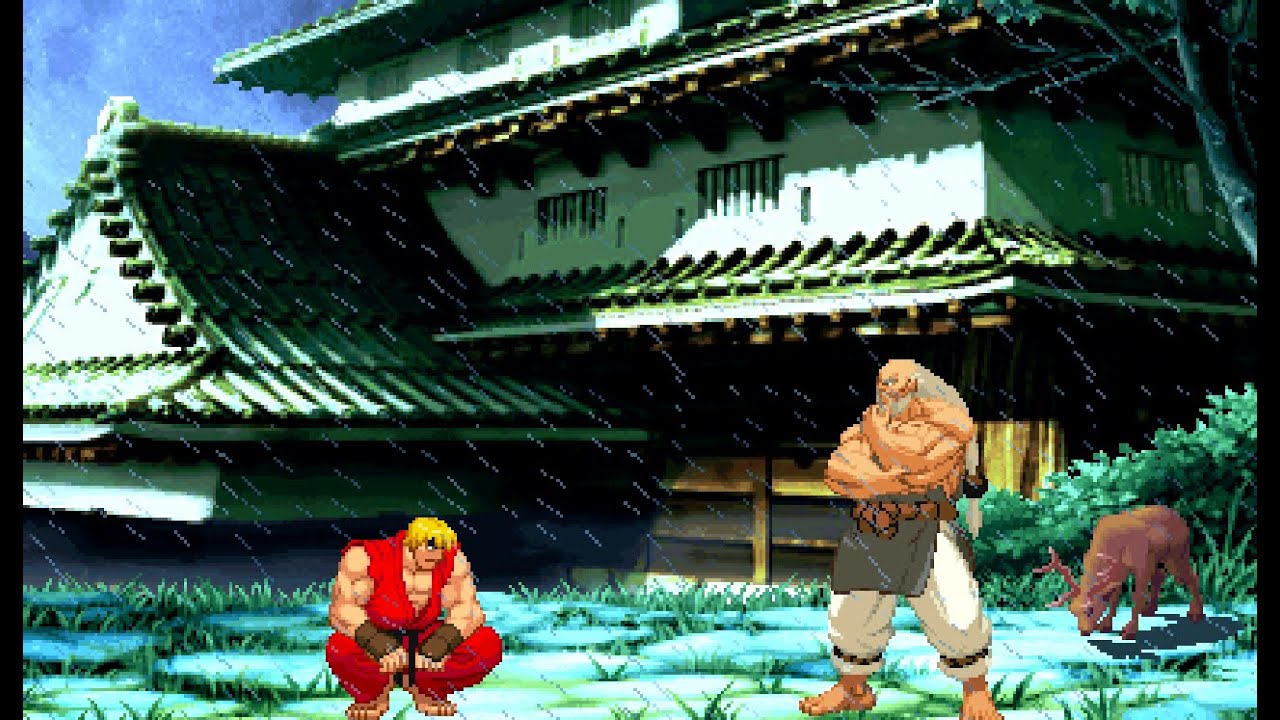 Capcom Vs. SNK (PotS Style) - Ken Vs. Gouken