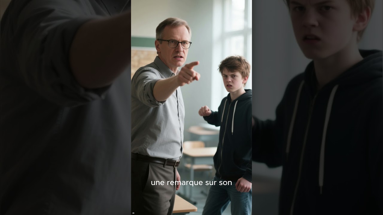Pourquoi ce jeune s’en est-il pris à un professeur ?