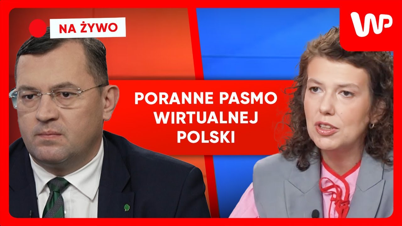 [NA ŻYWO] Poranne pasmo WP. Gośćmi: Stefan Krajewski i Magdalena Górnicka-Partyka