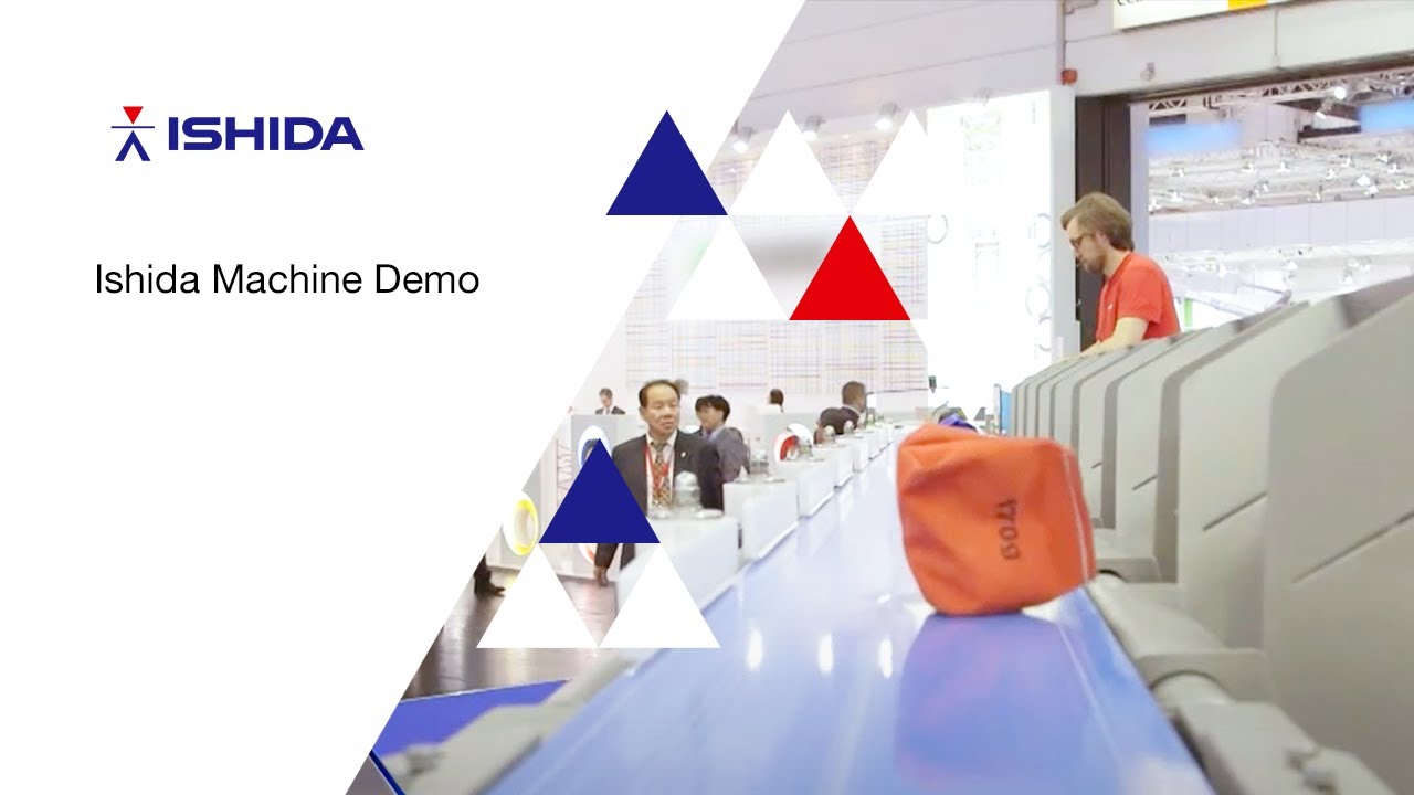 Interpack 2017   Ishida Machine Demo (Beltgrader)