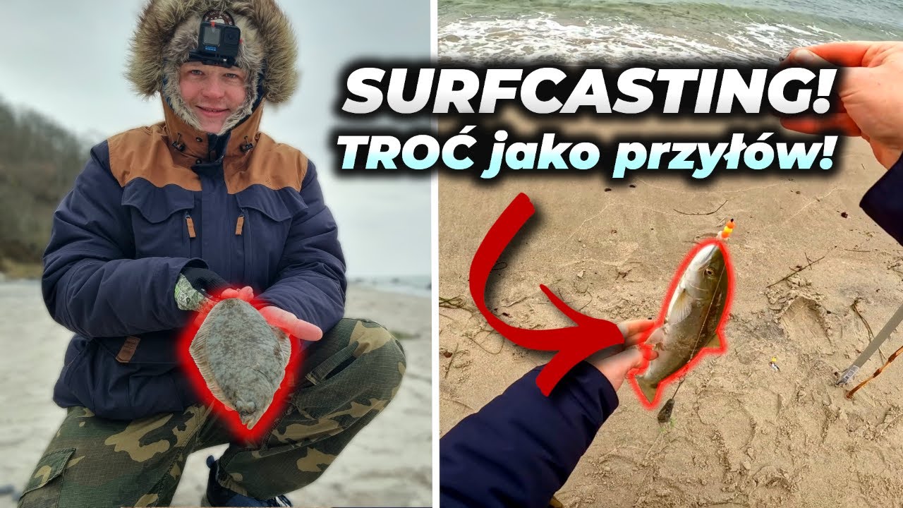Troć na surfcasting?! Flądry i niespodziewany przyłów!