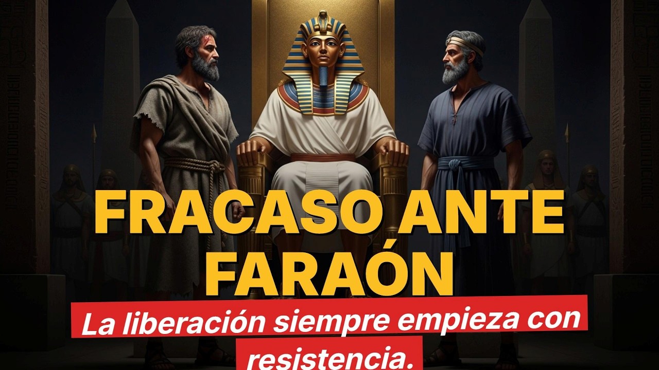 Fracaso Ante Faraón #MoisésYFaraón #Éxodo5 #EstudioBíblico #Teología #ResistenciaEspiritual
