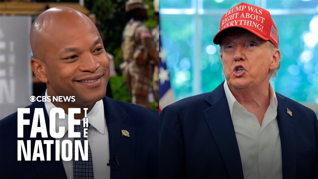 Gov. Wes Moore responds to Trump's attacks against him