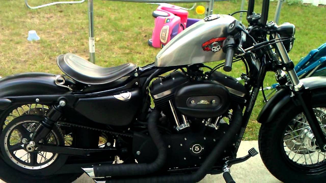 Harley forty eight w/ nash 12in pudgy apes