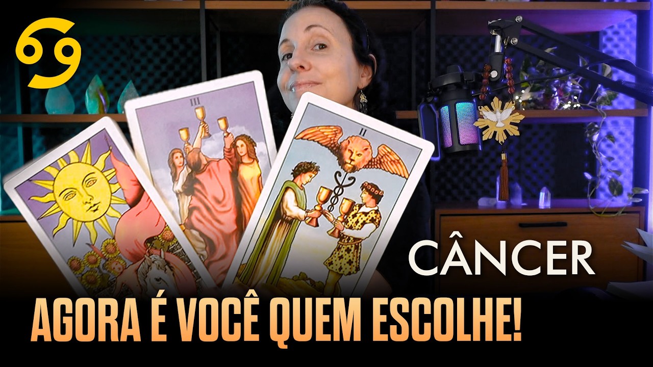 CÂNCER ♋A RODA GIROU! AGORA É VC QUEM ESCOLHE ! AMOR E RECONHECIMENTO CHEGANDO! 🌞⚖️ #cancertarot