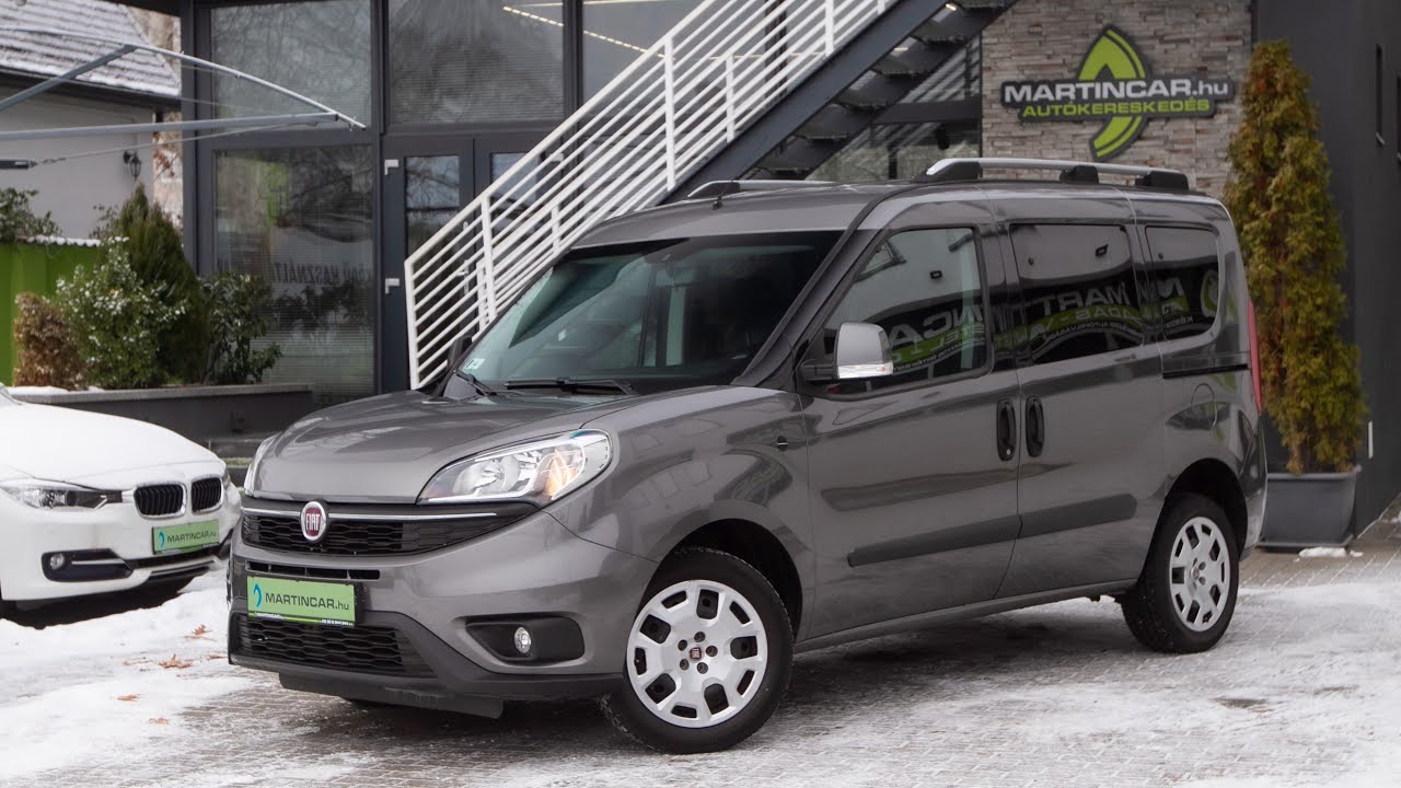FIAT DOBLO Dobló Panorama 1.4 16V Pop 7 személyes Electroclash Grey+Sporty RED Eredeti Magyar Autó !