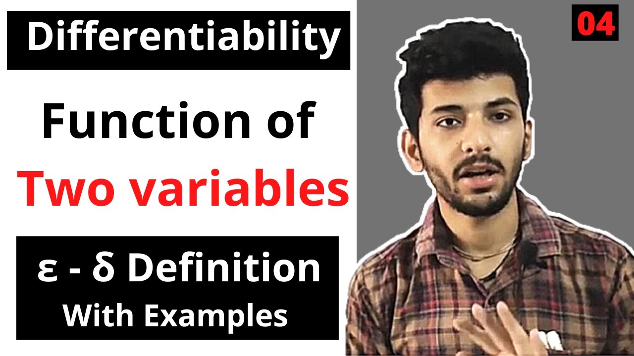 Differentiability of function of two variable functions | Real analysis