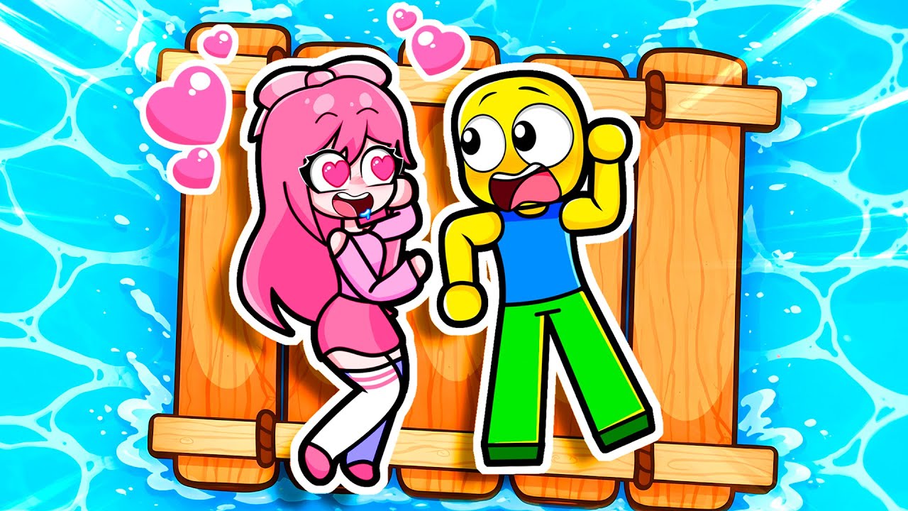 Atrapado en Una BALSA MUY PEQUEÑA con MI FAN LOCA!