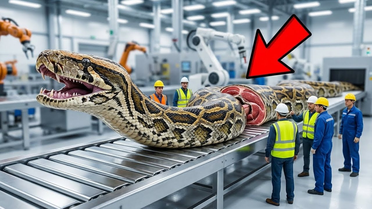 Farming Giant Pythons for Traditional Medicine: Oil & Powder Manufacturing (Full Process)