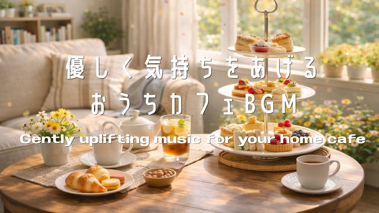 【おうちカフェ作業用BGM】気分をやさしく上げる昼のウクレレ音楽｜リラックス・リフレッシュ音楽（3時間）