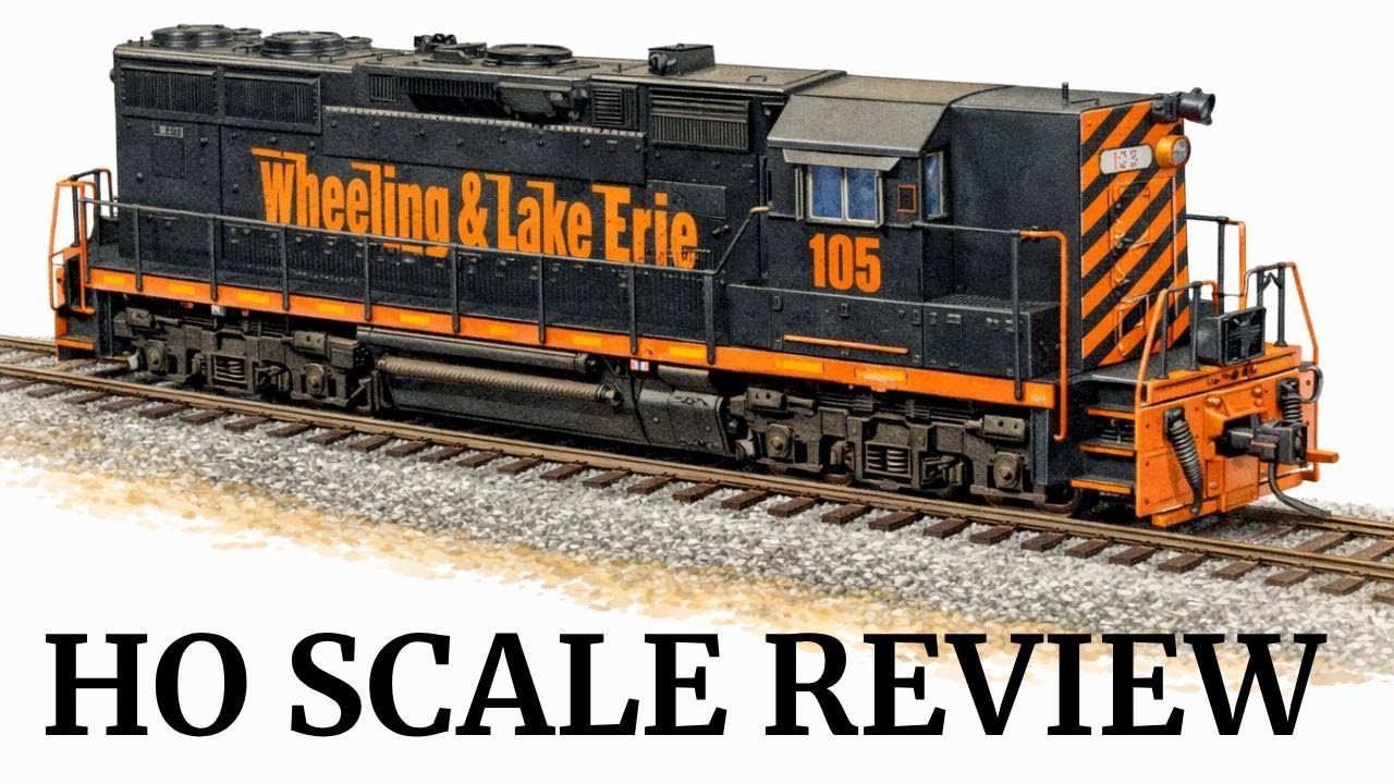 🔴 EMD GP35 WHEELING & LAKE ERIE RAILWAY | SKALA HO | BROADWAY LIMITED | BLI 8938 Rozpakowanie i r...
