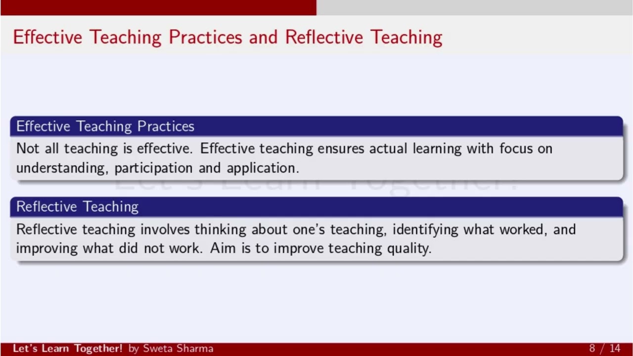 Teaching Aptitude | L-5 Characteristics & Basic Requirement of Teaching