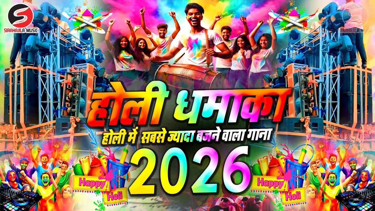HOLI dj song | होली धमाका | DJ Remix holi competition song | Hard Bass Dj | Happy Holi DJ Songs 2026