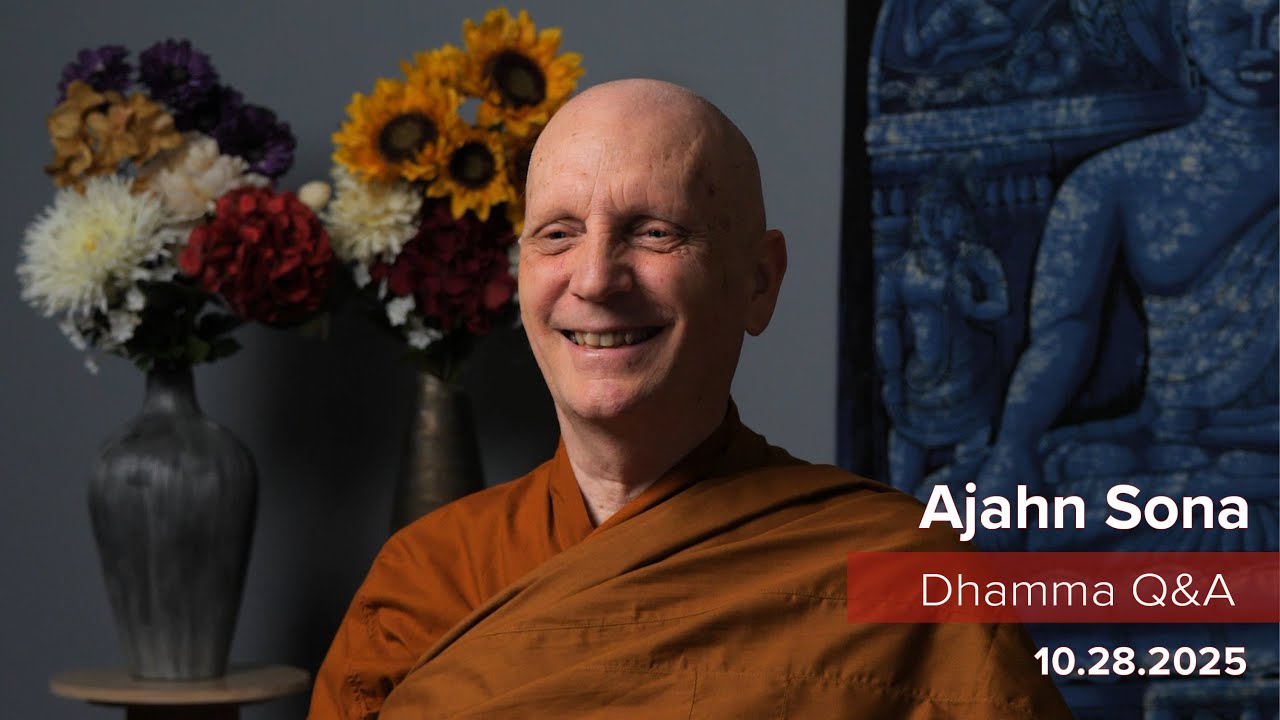 Dhamma Q&A with Ajahn Sona (10.05.2025)