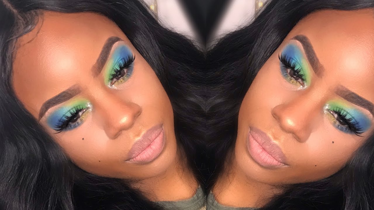 Spring Rainbow Eyeshadow Makeup Tutorial [hooded eyes] | ITSMAKEUPJENN