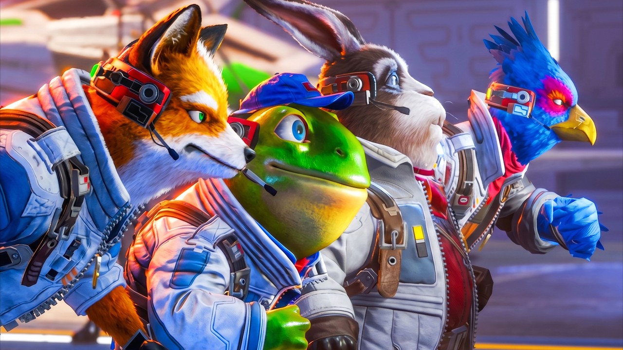 Star Fox Switch 2 &mdash; Все кат-сцены, полное видео (4K)