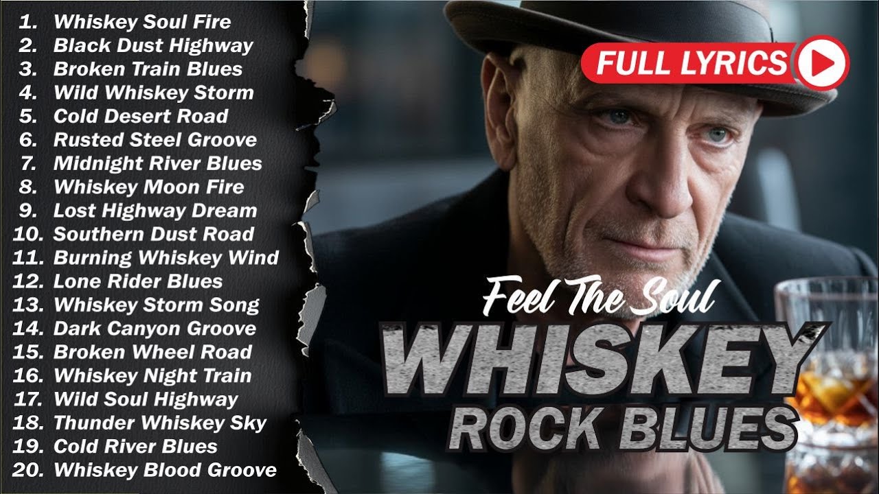 Whiskey Blues Music 2025 🔥 Timeless Blues Rock Collection | Best Relaxing Guitar Songs of All Time