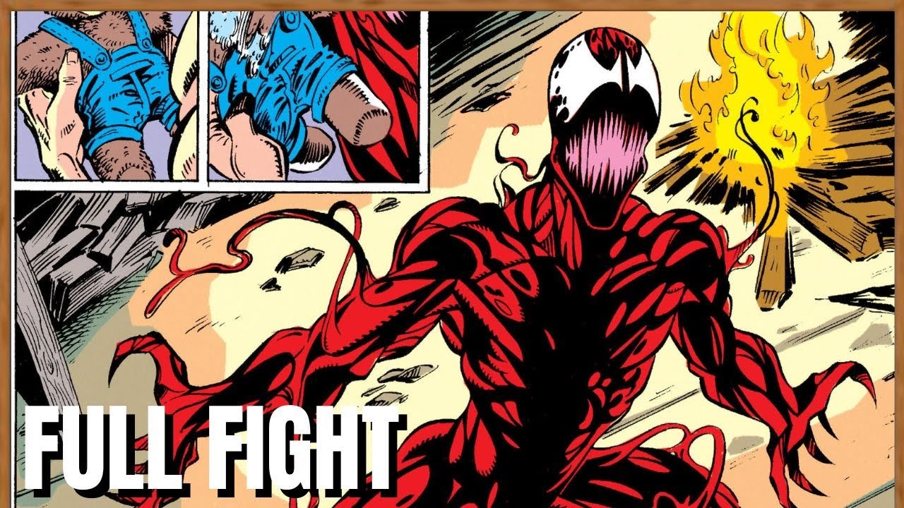 Spider Man Vs Carnage Full Comic Fight TASM #361