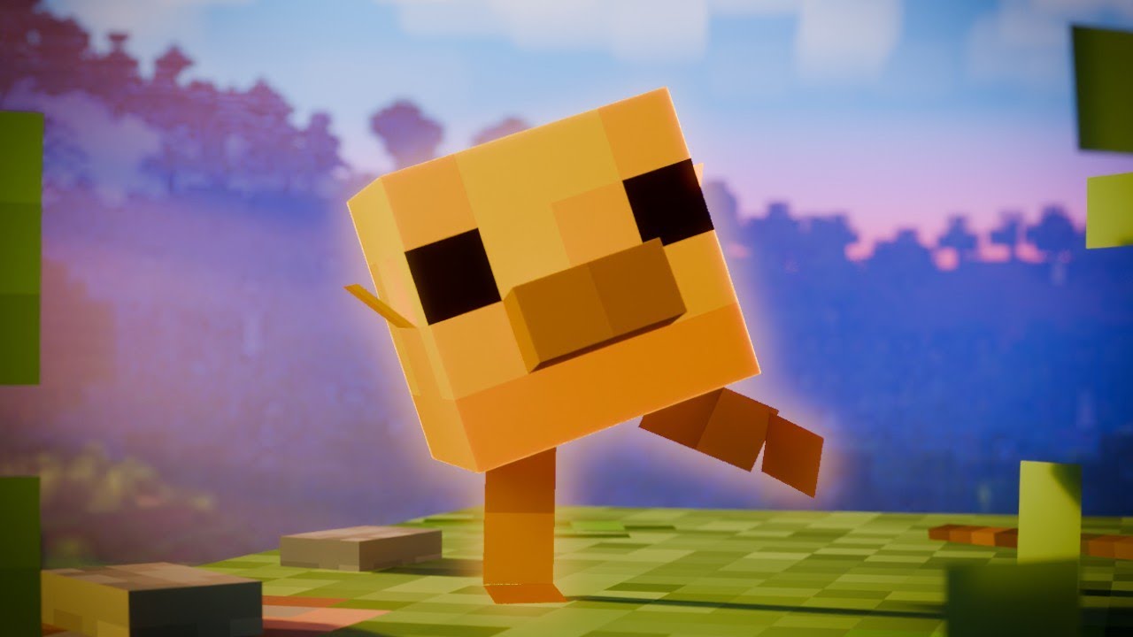 New minecraft update is cute !
