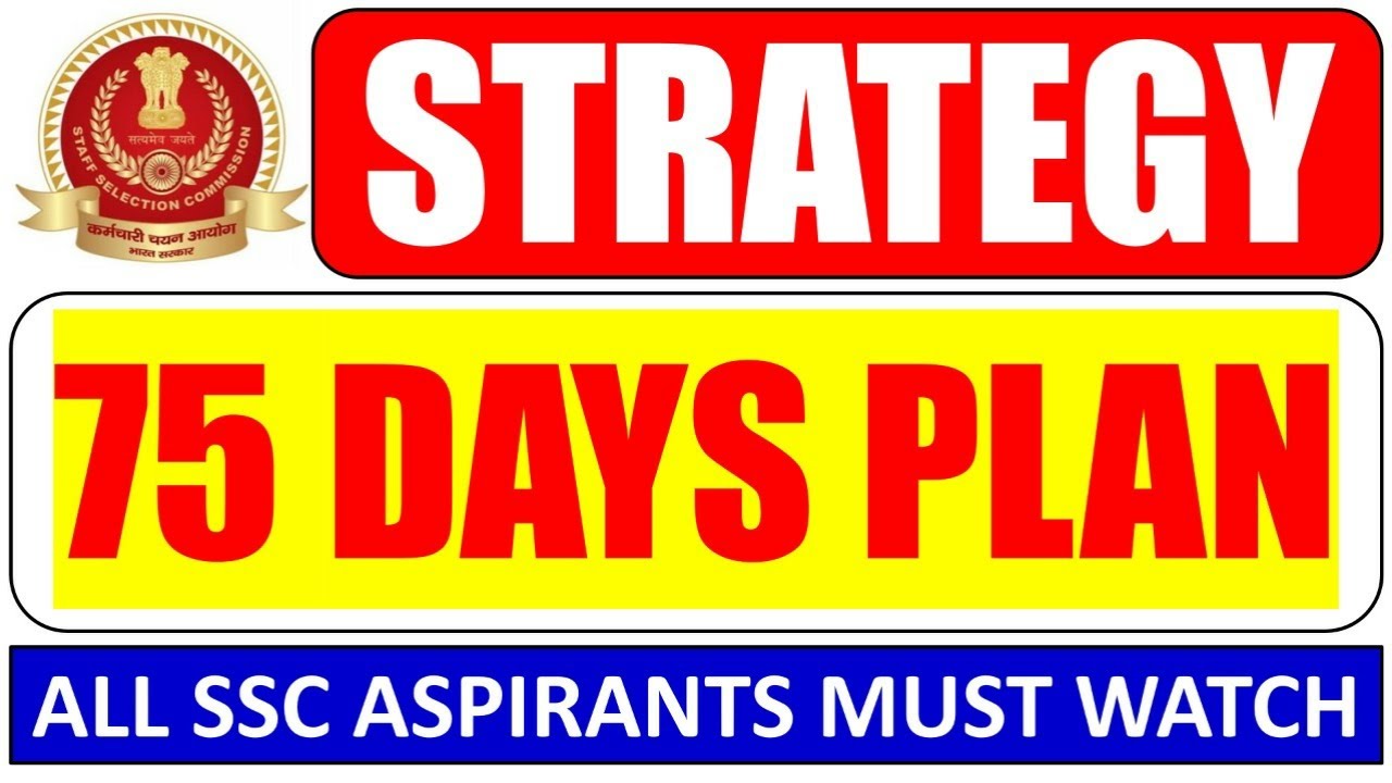 75 days Strategy with Study Plan & Timetable for SSC CHSL 2020 Preparation | SSC CHSL 2020-2021