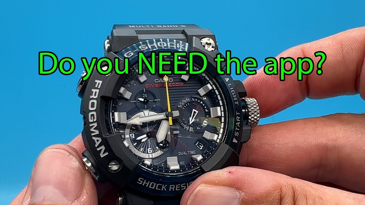 Настройка и использование ВСЕХ функций часов БЕЗ приложения | G Shock GWF A1000 | Tide Adjusted н...