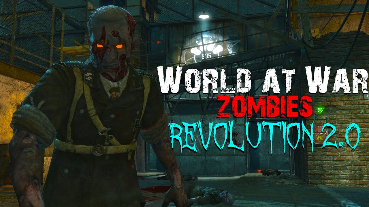 World at War Custom Zombies: Der Riese with Revolution 2.0 Mod! BRUTUS IS OP!!!