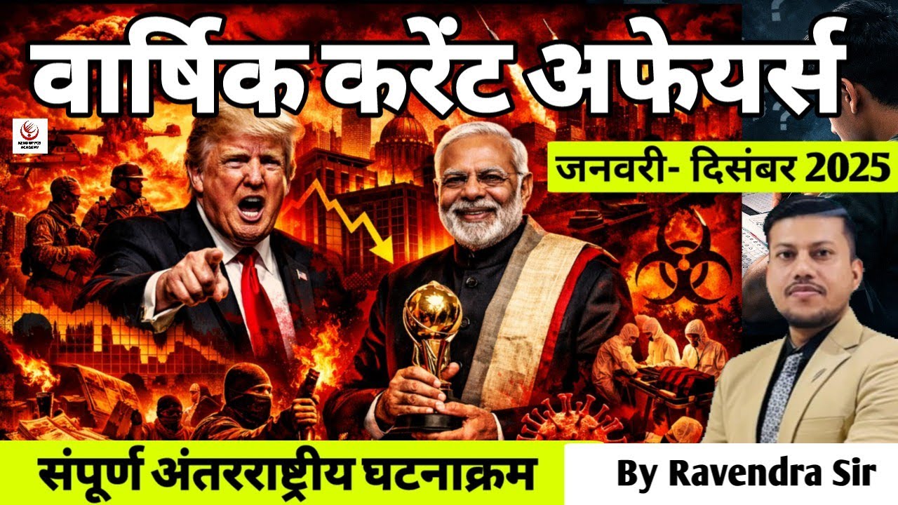Important International Current Affairs 2025 | World Affairs | Global events | uppsc | roaro
