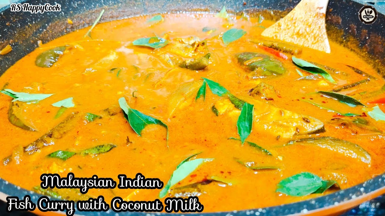 Malaysian Indian Fish Curry with Coconut Milk