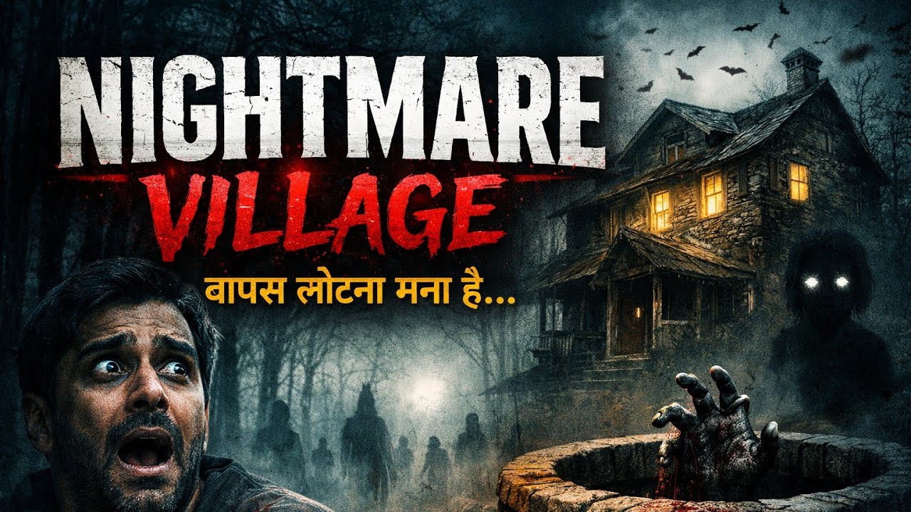 डरावना सपना गाँव 😱 | श्रापित कुआँ और भूतिया हवेली | हिंदी हॉरर कहानी 👻