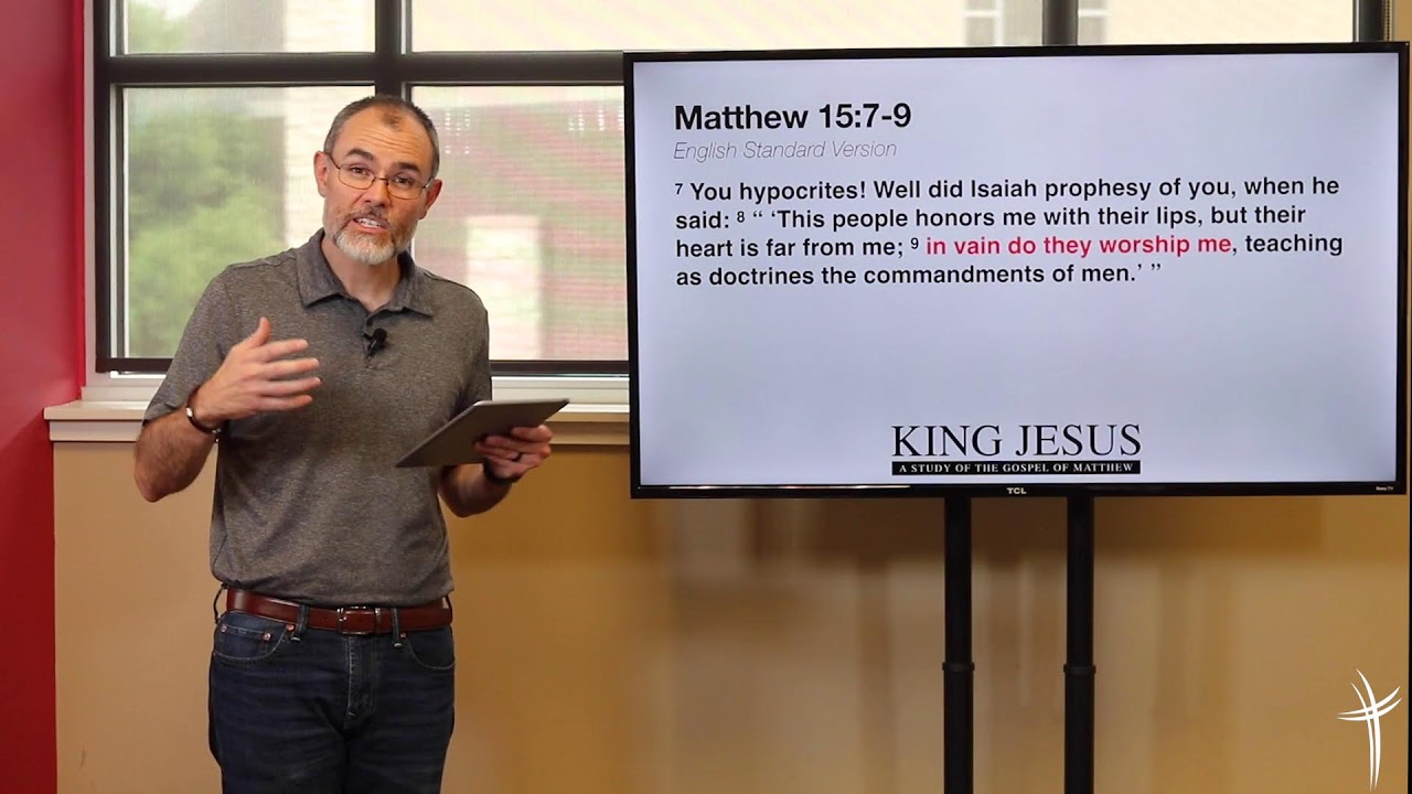 In Vain Do They Worship Me (Devotional on Matthew 15:1-9)