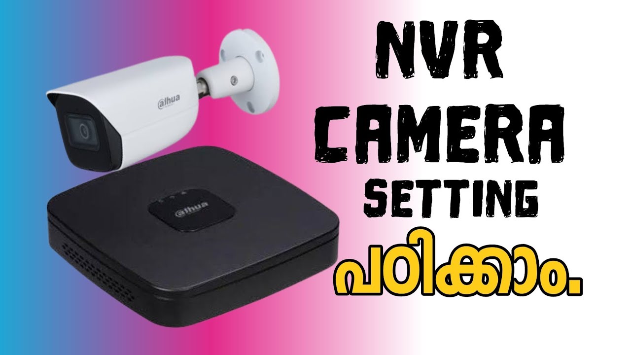 How to set an ip camera setting malayalam // how to set dahua ip camera programming