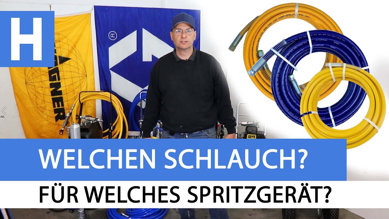 Airless Schlauch - Welcher ist der richtige f&uuml;r mein Spritzger&auml;t? (&Uuml;bersicht & Vergleich)