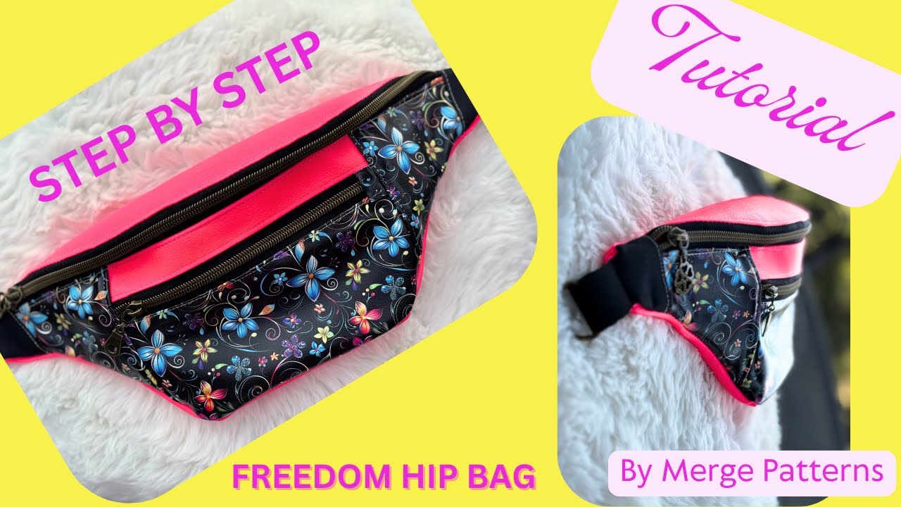 “Sew a Freedom Hip Bag! By Merge Patterns Easy Step-by-Step Tutorial”