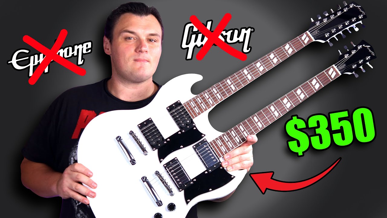 Is This The Best Affordable Double Neck Guitar Ever? | Firefly FFLGS Double Neck Review
