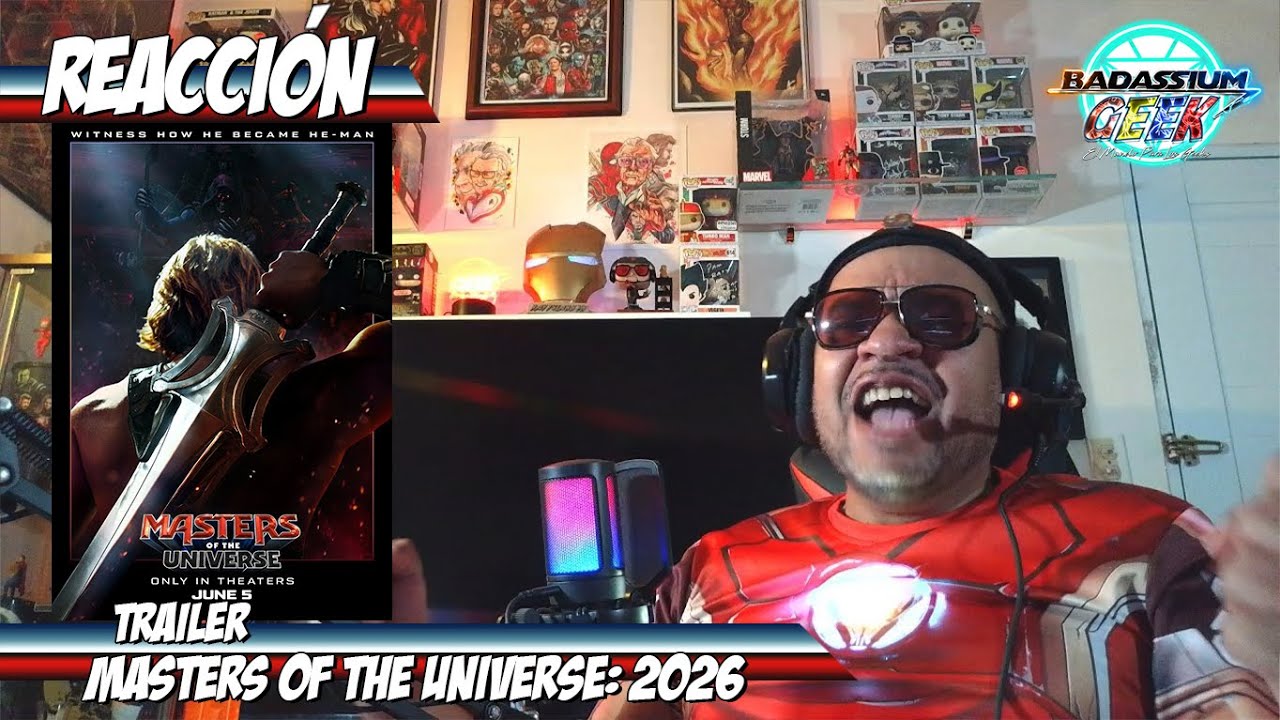 Reaccion: Trailer Oficial - MASTERS OF THE UNIVERSE 2026 I Badassium Geek