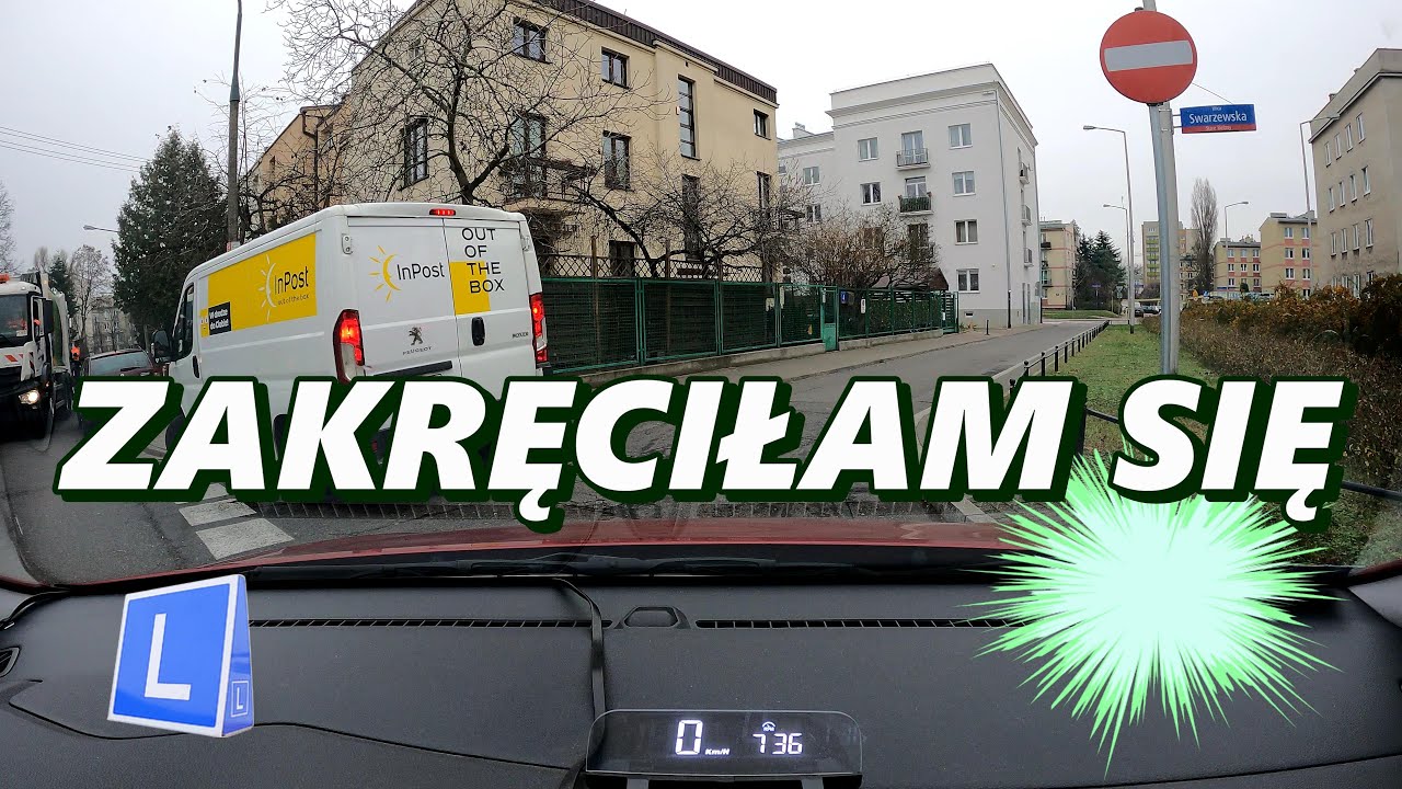 Zakręciłam się :) Rondo, skrzyżowania, zawracanie.