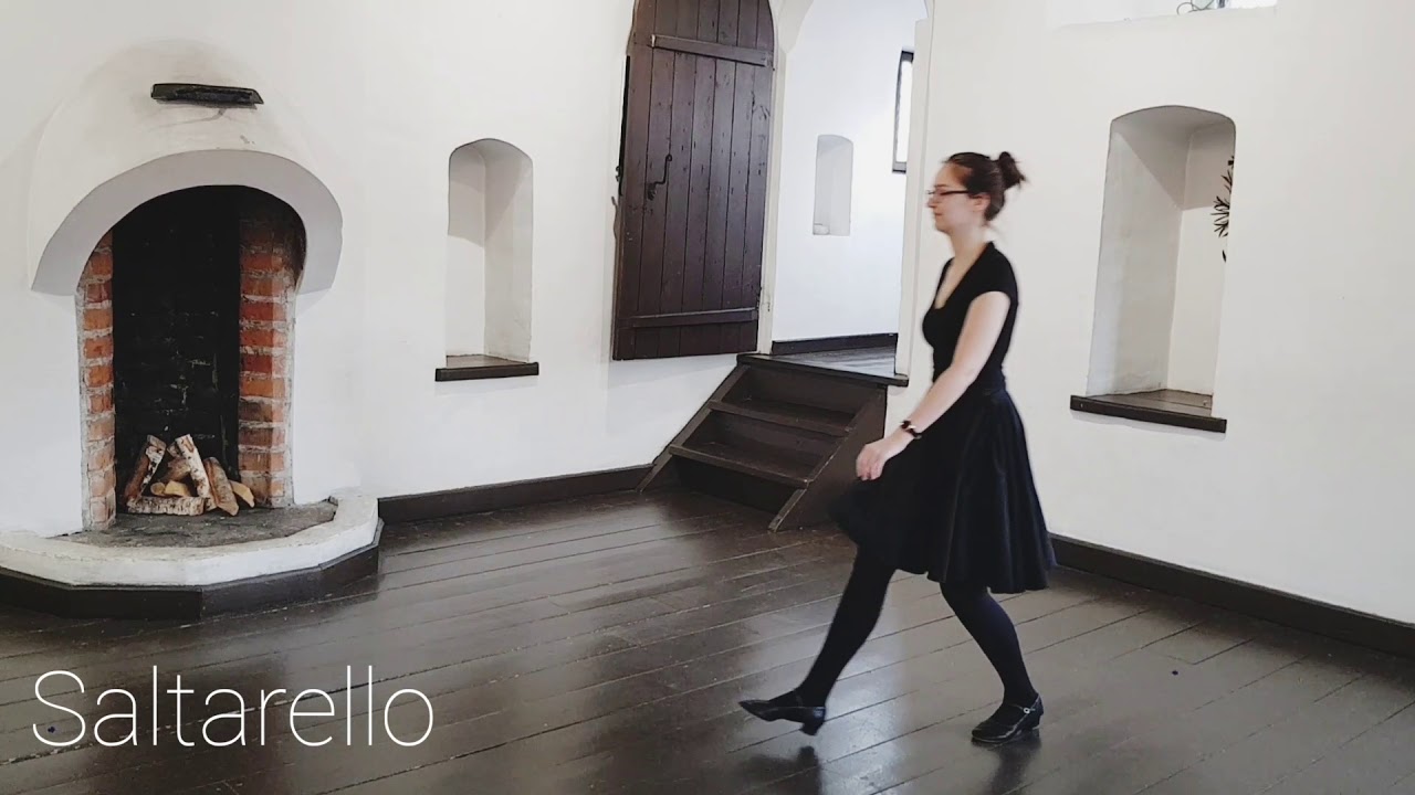 Saltarello 15th century dance step