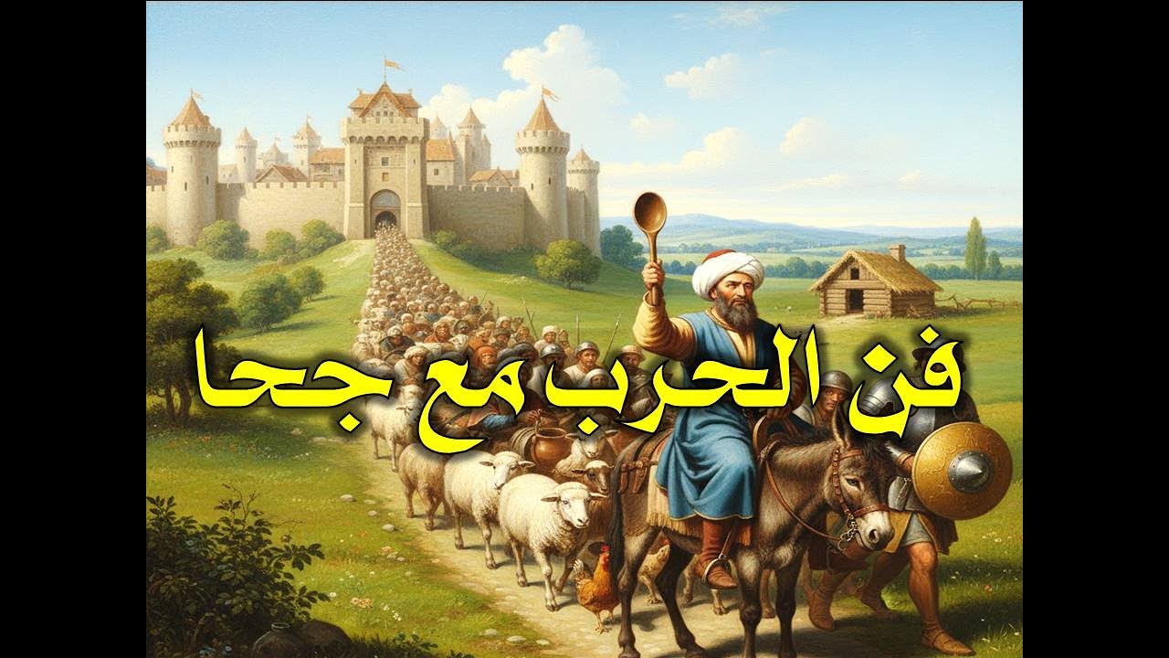فن الحرب مع جحا حيث ينتصر الذكاء و الدهاء على القوة العسكرية الغاشمة