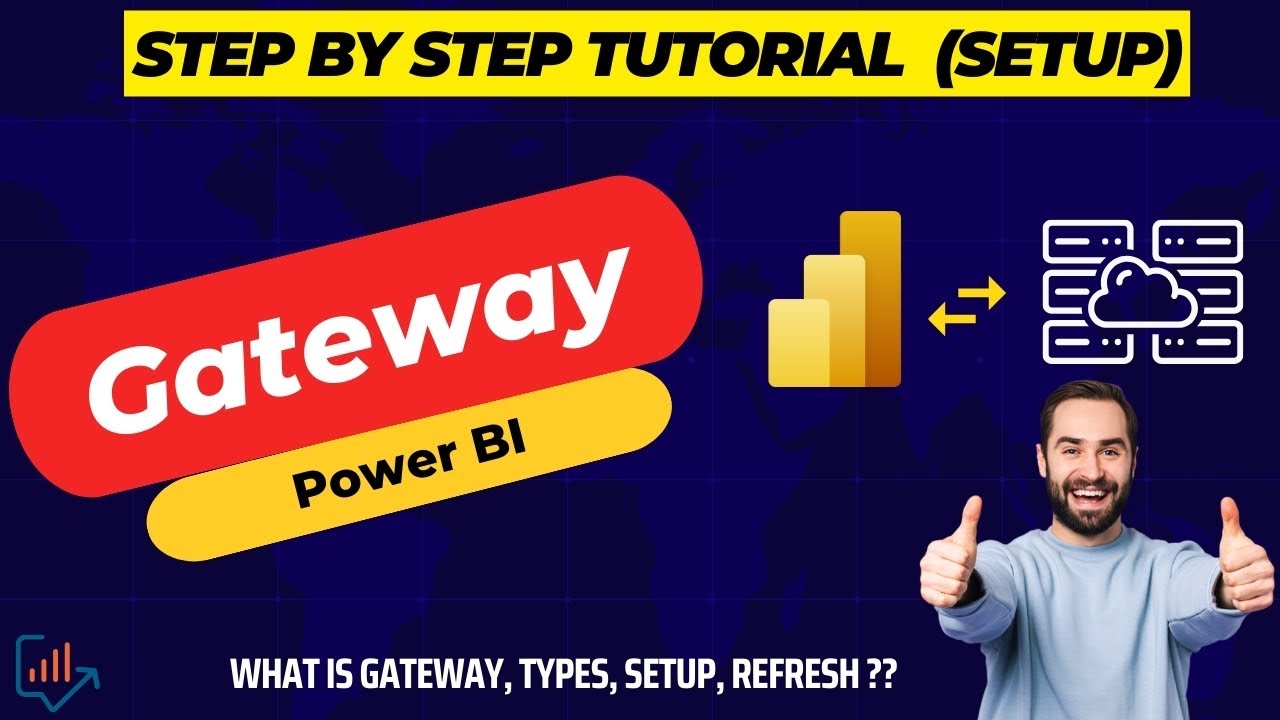 Как настроить Gateway в Power BI 🚀 Типы, установка, настройка, стандартный режим и персональный р...