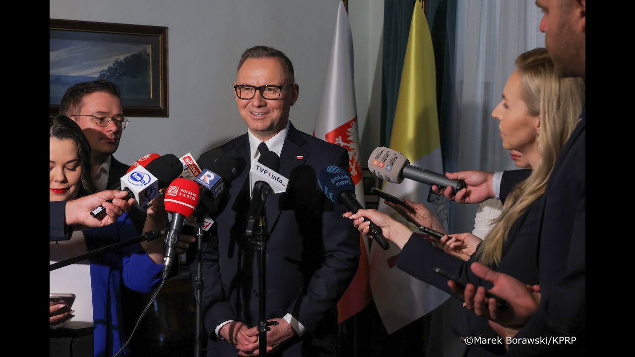 Watykan.  Wypowiedź Prezydenta RP dla mediów