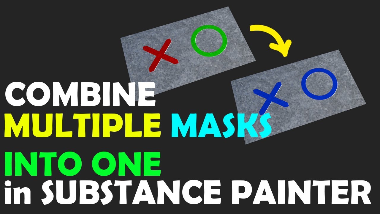 Combine Multiple Masks in Substance Painter